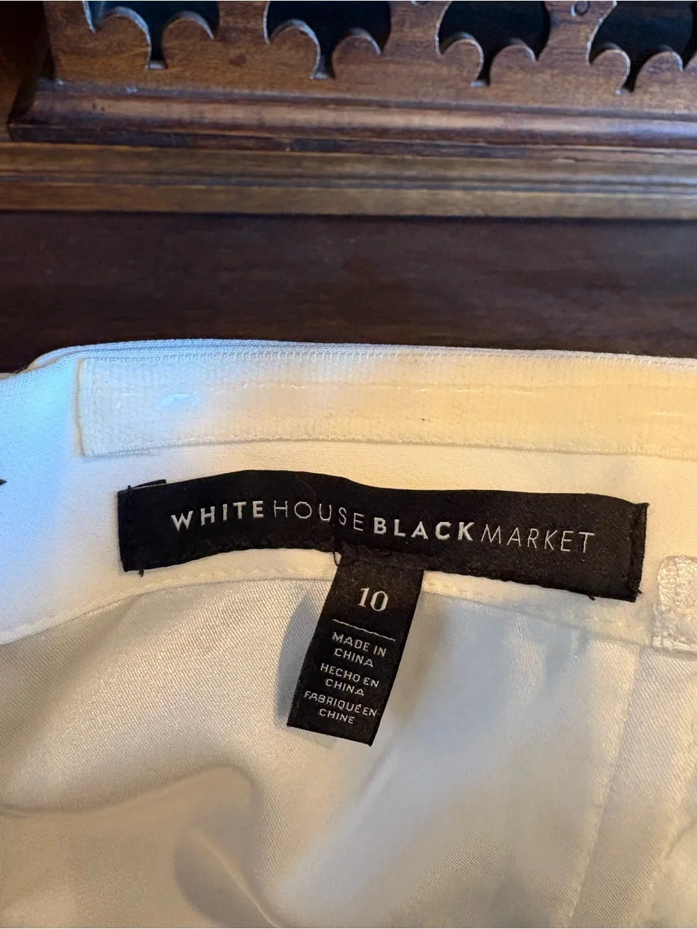 White House Black Market Black Strapless Wide-Leg Jumpsuit - 10 - Picture 5 of 8